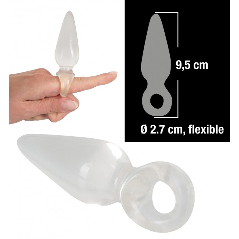 Plug anale mini dildo gonfiabile butt dildo con ventosa nero in silicone  realistico