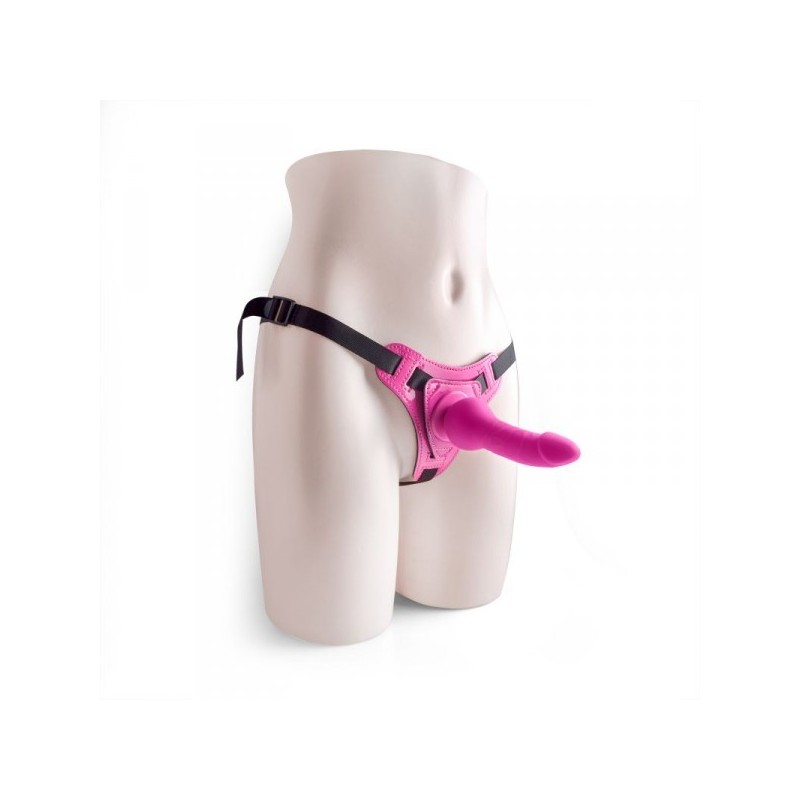 Fallo doppio indossabile strap on dildo vaginale anale per coppia - Falli  Strap On 